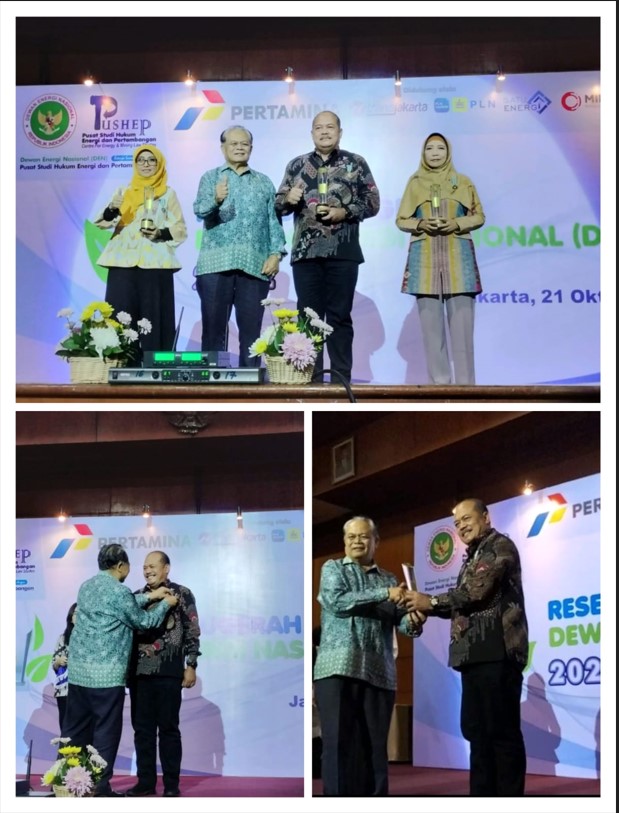 Pemerintah Provinsi Jawa Tengah menang Penghargaan Dewan Energi Nasional: Implementasi Rencana Umum Energi Daerah (RUED)