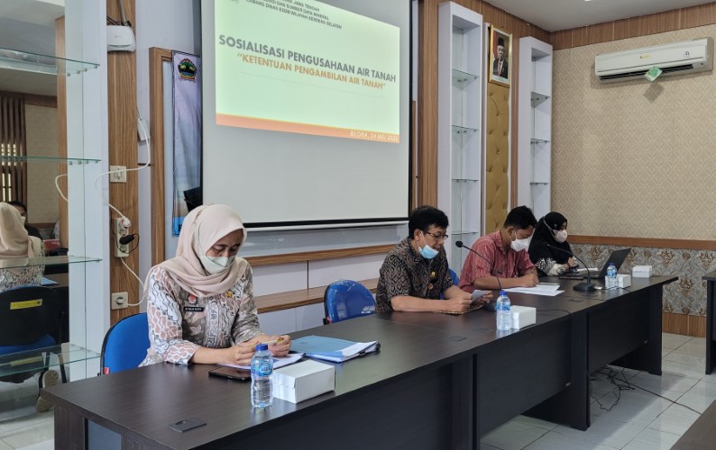 SOSIALISASI PENGUSAHAAN AIR TANAH: KETENTUAN PENGAMBILAN AIR TANAH