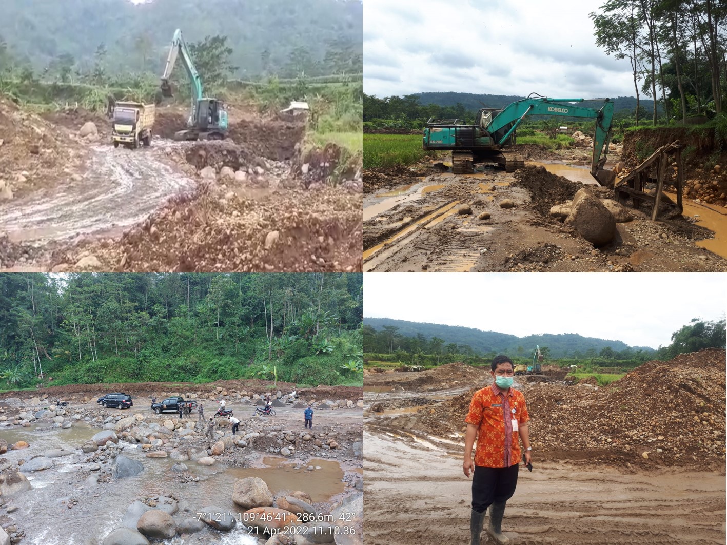 PETI pada Cabang Dinas ESDM Wilayah Serayu Utara selama Kwartal I 2022