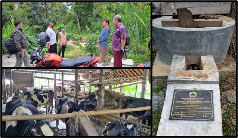 Monitoring dan Evaluasi Hibah Digester Biogas Tahun 2022