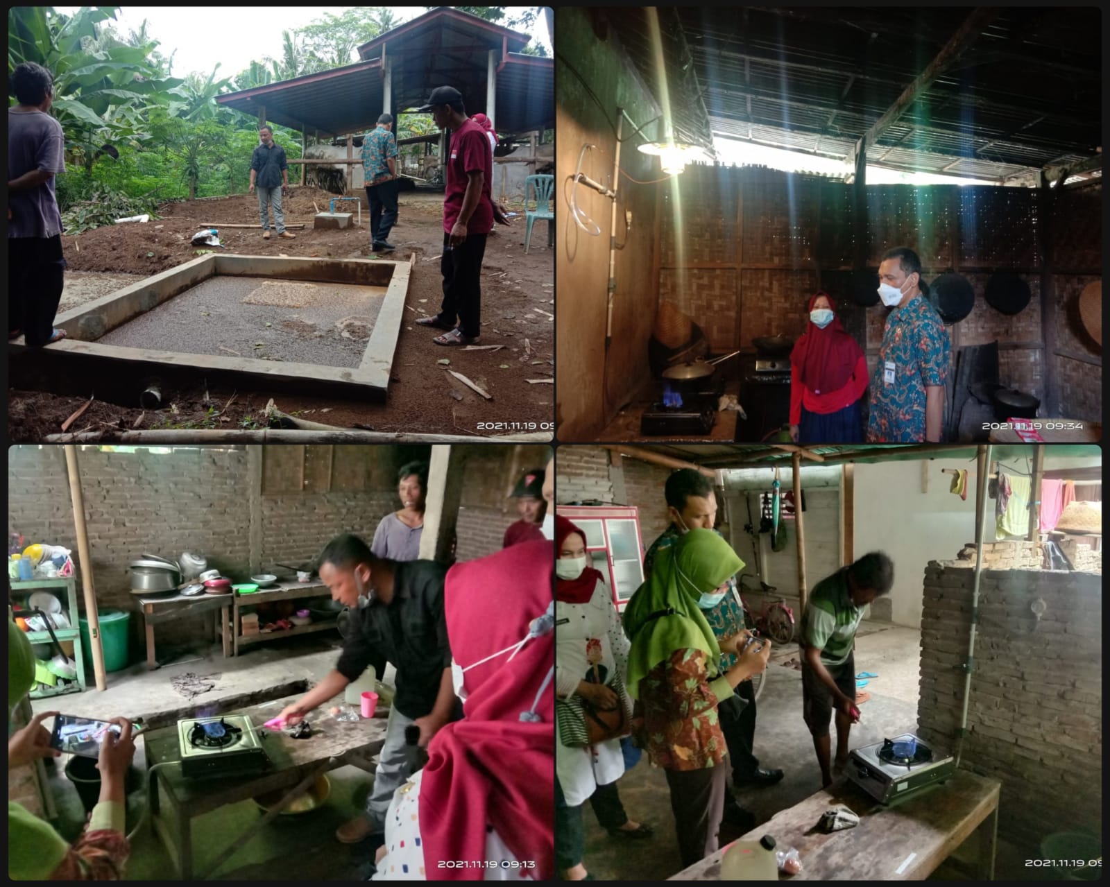 Pembangunan Demplot Biogas di Desa Karangrejo Kabupaten Kebumen