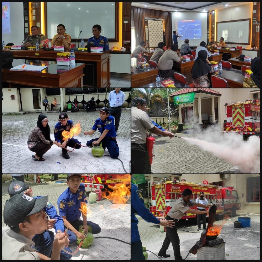 Sosialisasi dan Pelatihan Pemadam Kebakaran Di Cabang Dinas ESDM Wilayah Serayu Selatan